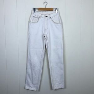 Vintage Blue Rodeo White Straight‎ Leg Jeans Sz 24